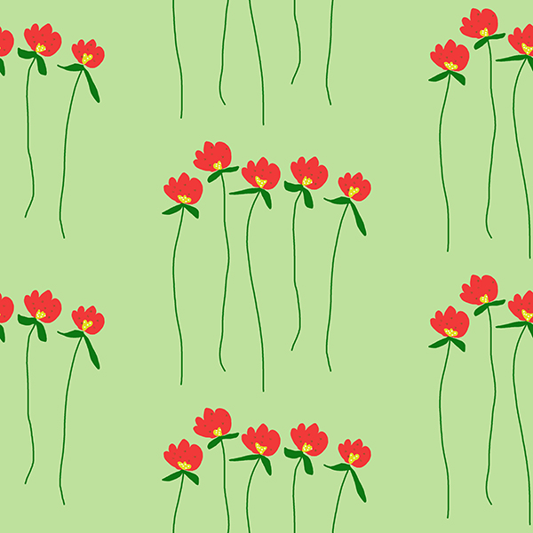 Delicate Flowers Pattern