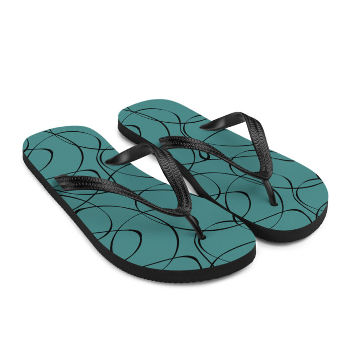 Flip-Flops - Teal - Image 3