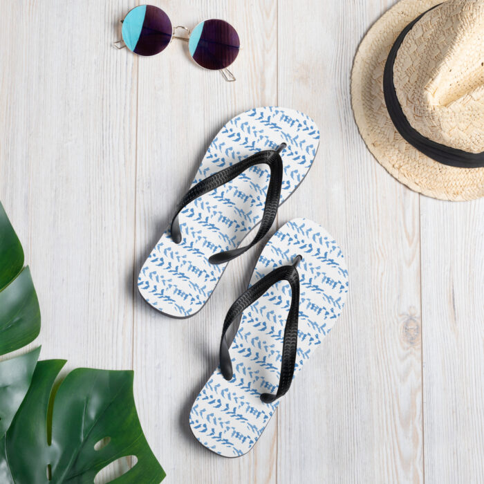Flip-Flops - Cloud Pattern Sky Blues - Image 2