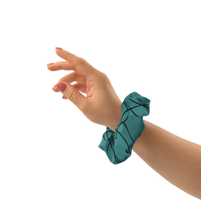 Hair Scrunchie - Free Flow - Teal