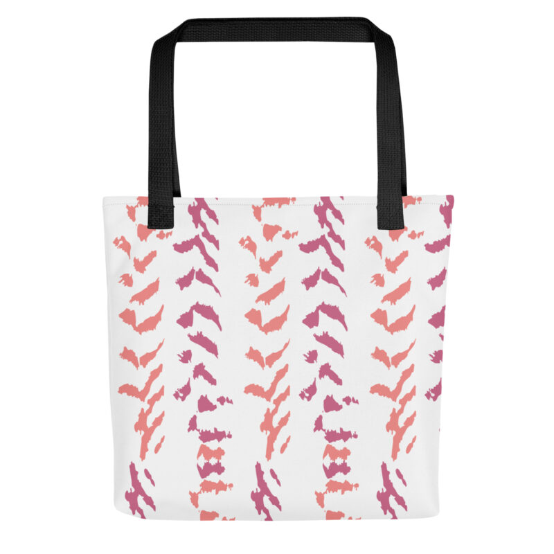 Tote Bag - Cloud Pattern Fuchsia & Orange