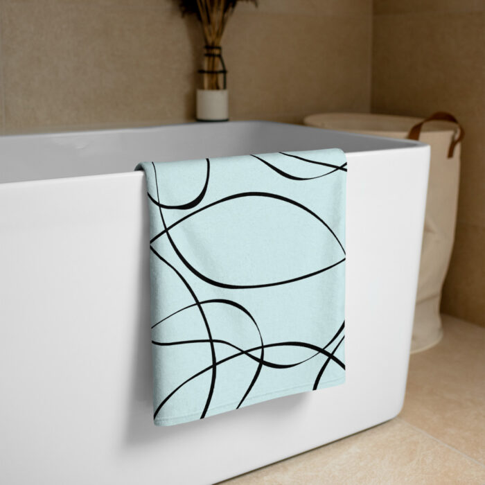 Towel - Free Flow - Ice Blue